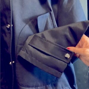 Christian Dior 
Navy Blue 
Silver Details 
Hoodie 
Size S